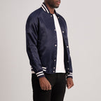 Xander Blue Varsity Jacket