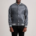Xander Grey Varsity Jacket