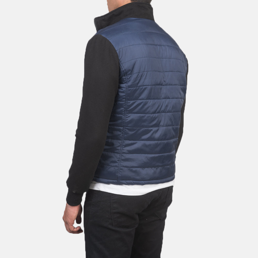 Nashville Quilted Blue Windbreaker Jacket