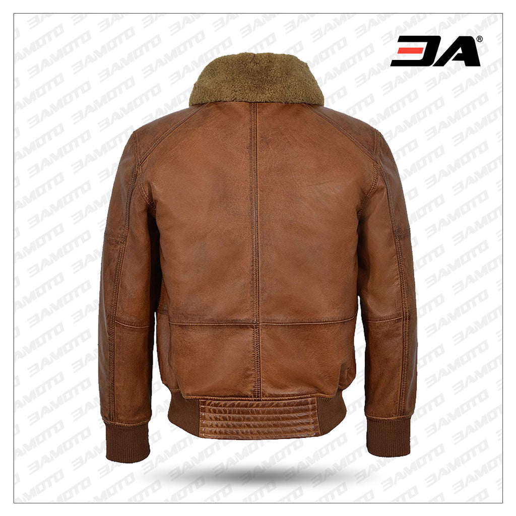 Men’s AIR Force Fur Collar Bomber jacket