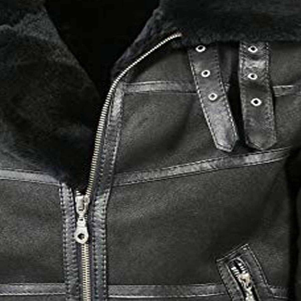 Aviator Mens B16 Shearling Jacket