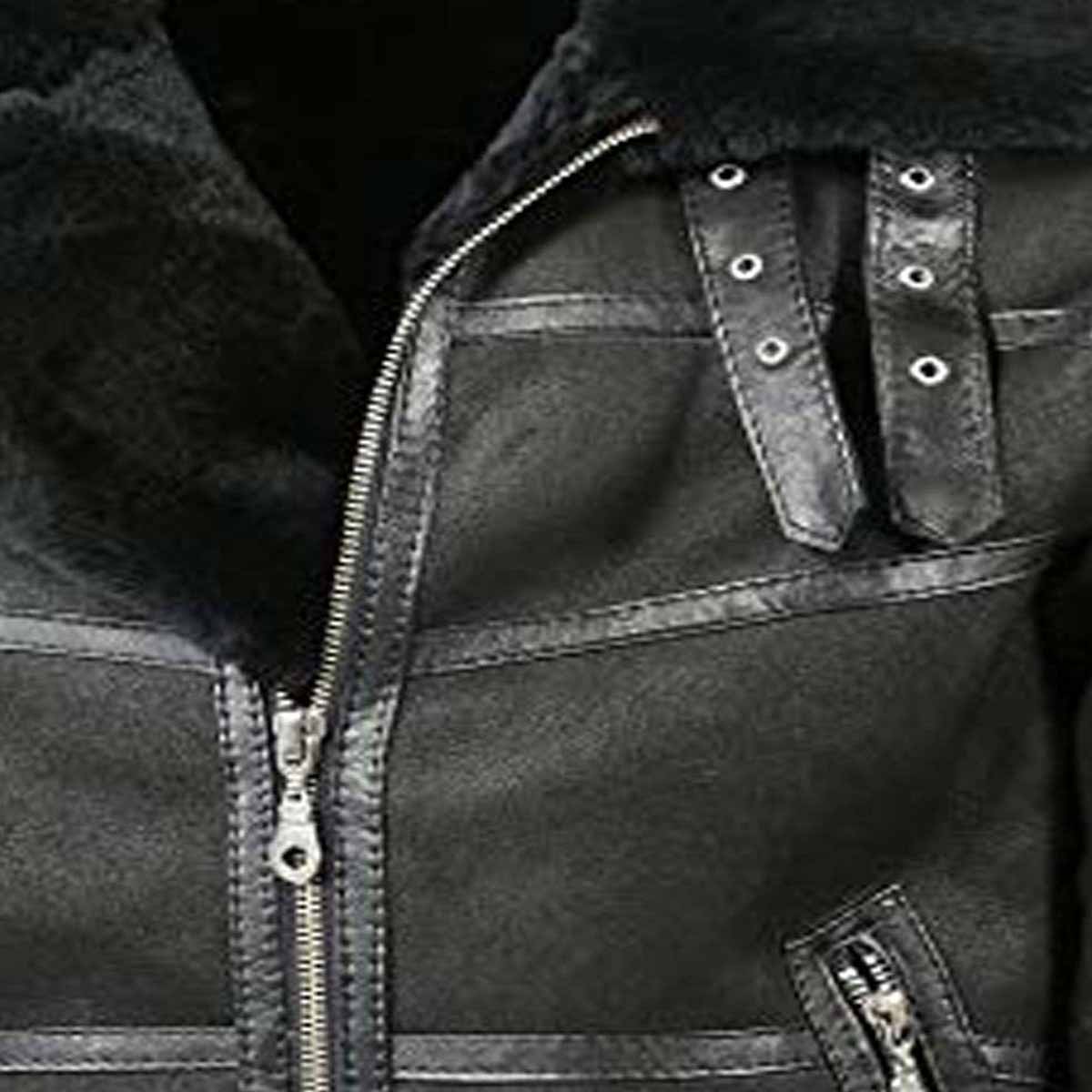 Aviator Mens B16 Shearling Jacket