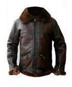 Aviator RAF Reddish Fur B3-Bomber Jacket