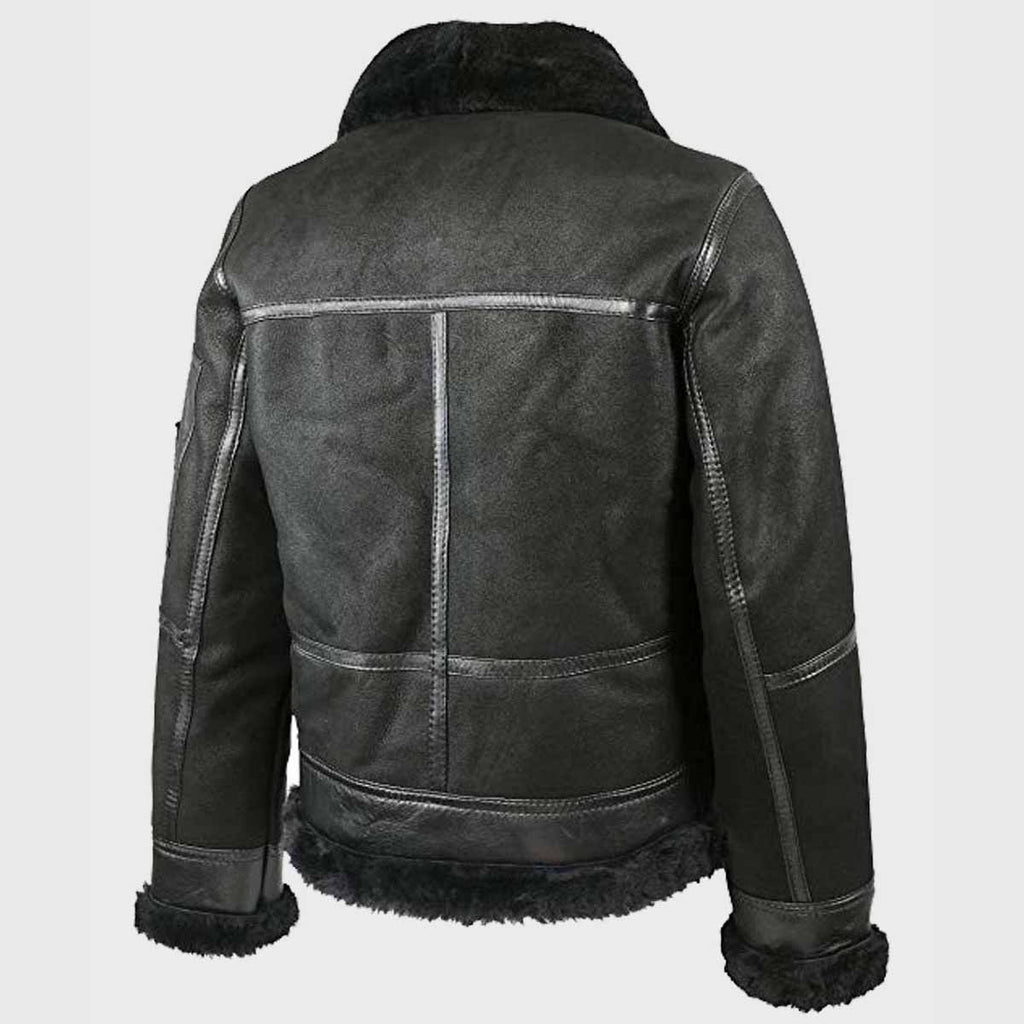 Aviator Mens B16 Shearling Jacket