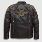 Men’s H-D Triple Vent System Trostel Leather Jacket