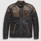 Men’s H-D Triple Vent System Trostel Leather Jacket
