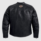 Men’s Harley Davidson Perforated Black Jacket