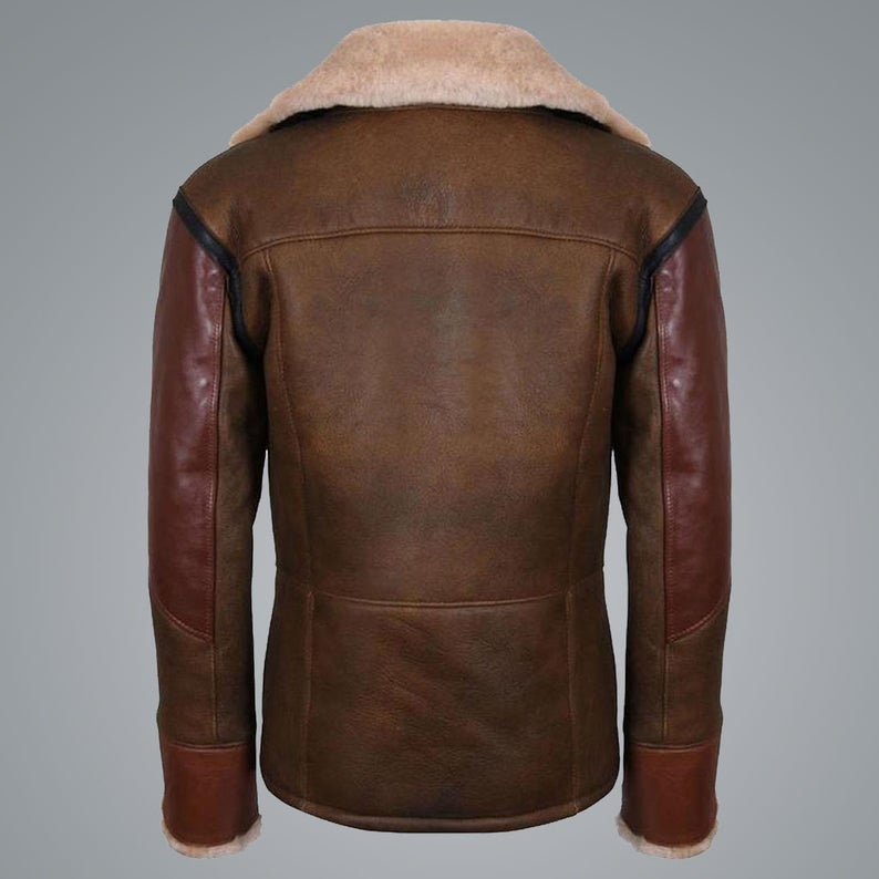Men's RAF B3 Aviator Flying Bomber Jacket