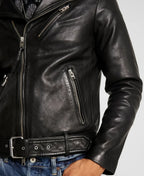 Shumack Mens Biker Jacket