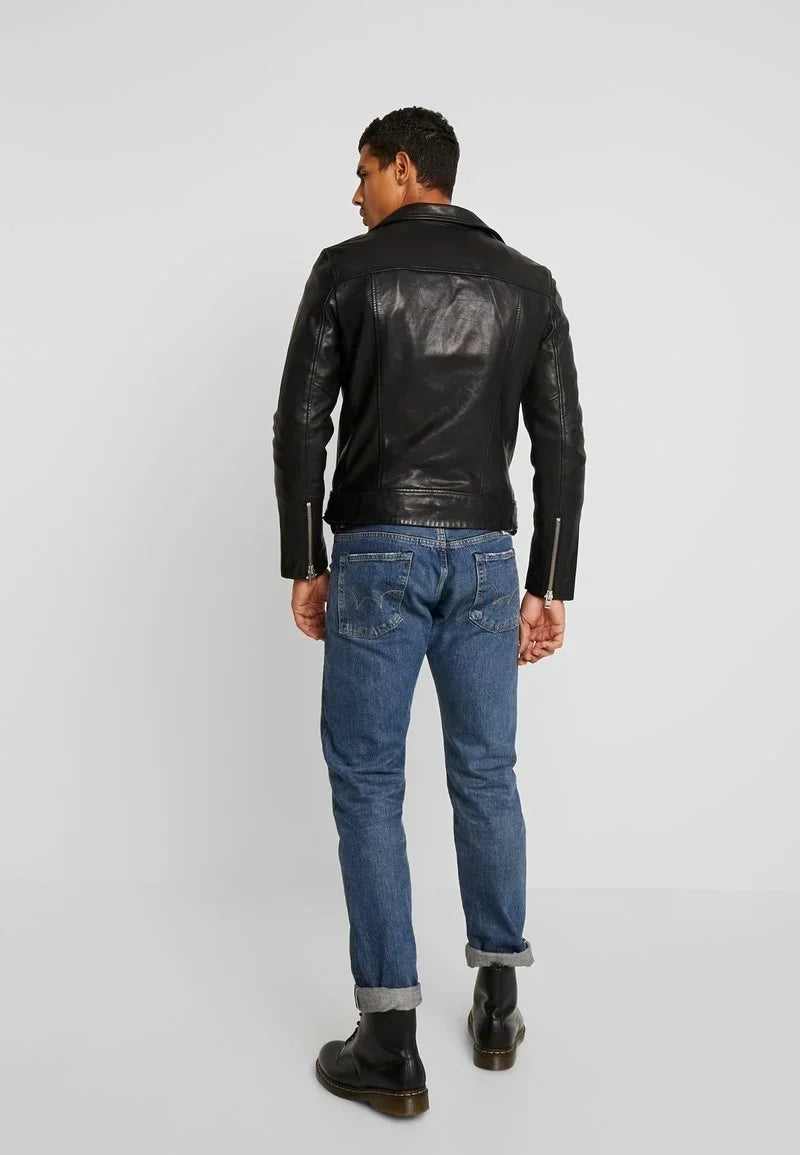 Shumack Mens Biker Jacket