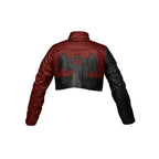 Harley Quinn Injustice 2 Cropped Leather Jacket
