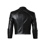 Black Bolt Avenger Leather Jacket
