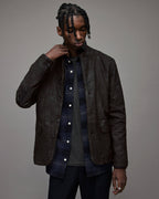 Men's Black Suede Leather Blazer by Avanzar