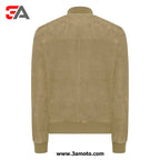 Mens A1 Bomber Jacket in Suede