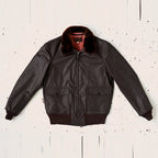 Fashion Mens M-422A flight Leather Bomber Jacket