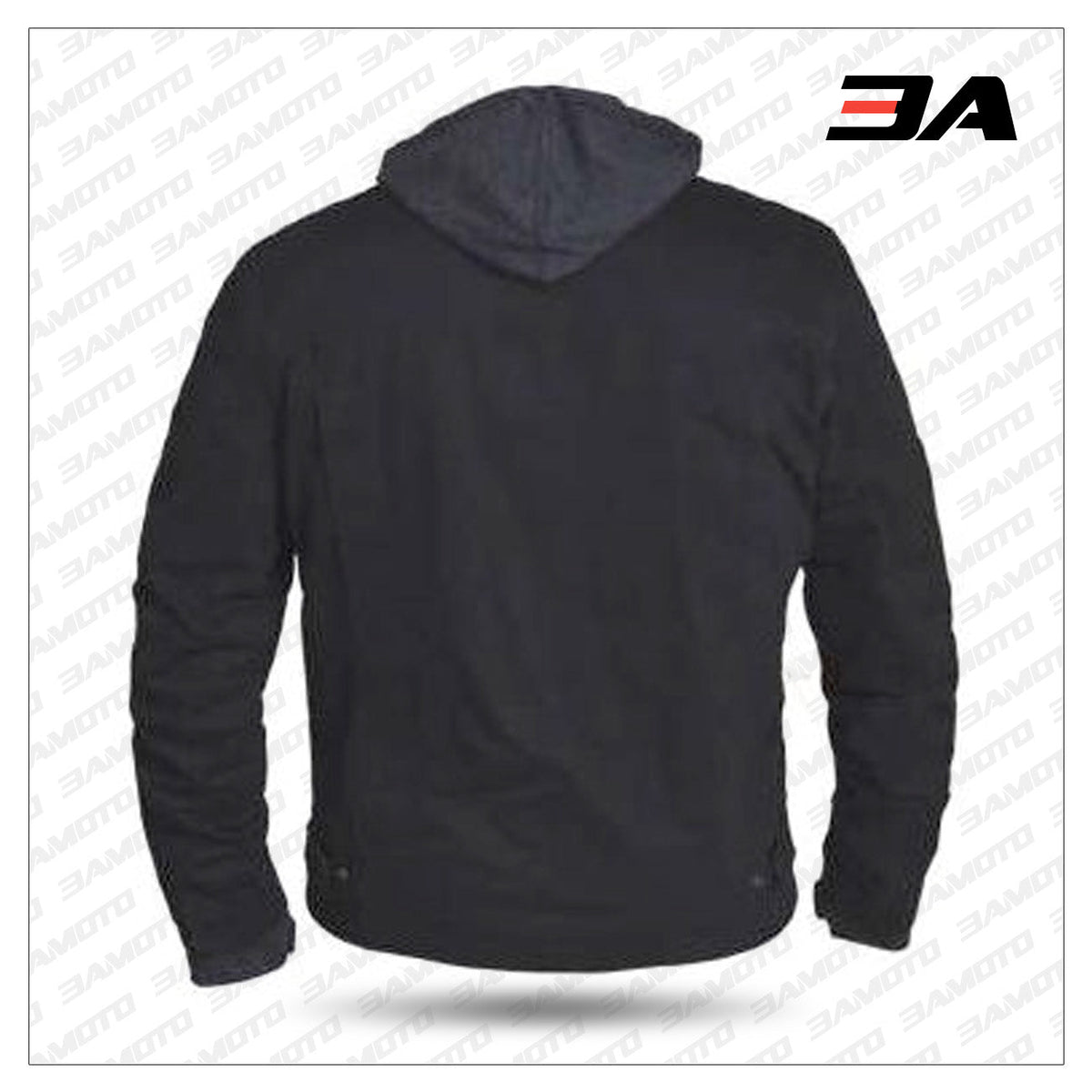 Mens Black Denim Motorcycle Jacket
