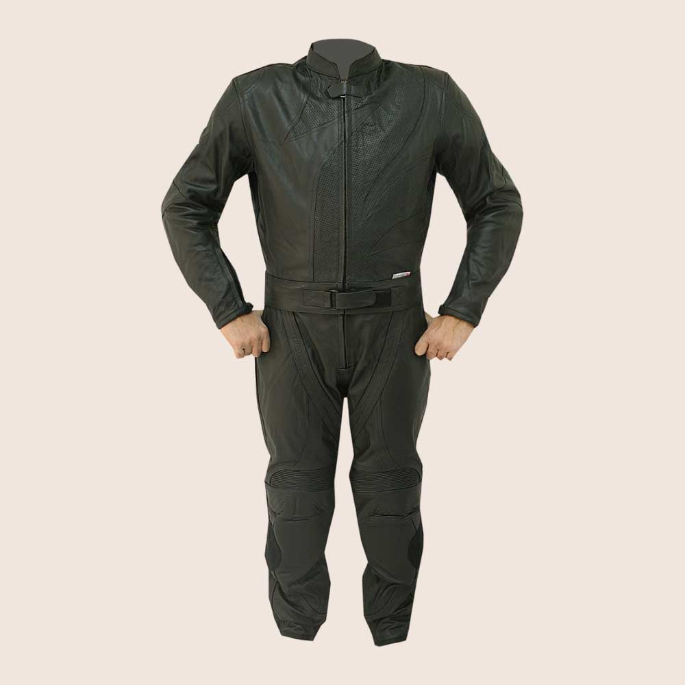Men's Motorbike Racing Leather Suit