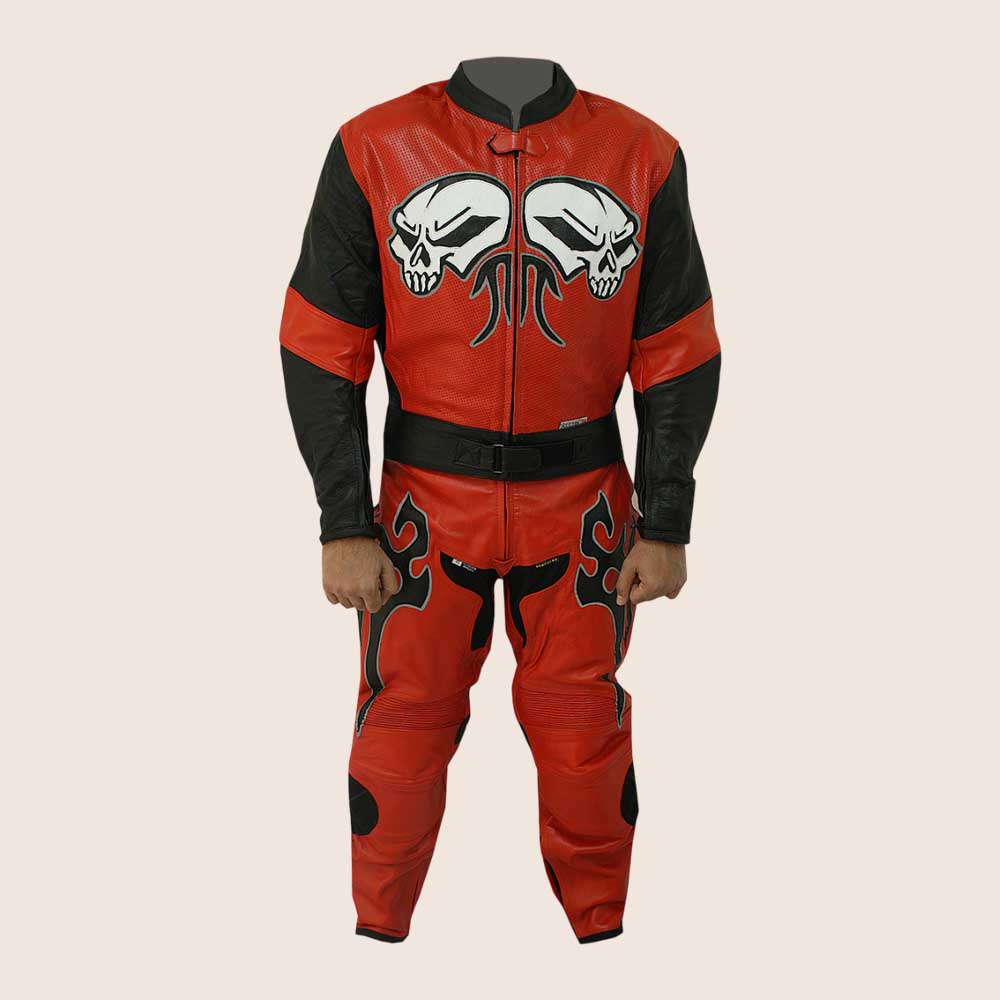 Men's Motorcycle Leather Suit