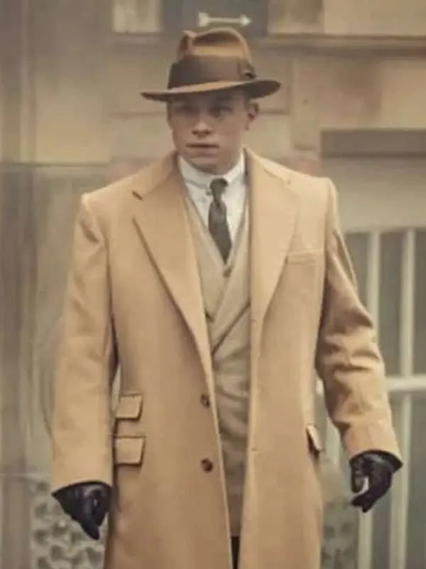 Michael Gray Peaky Blinders Wool Trench Coat