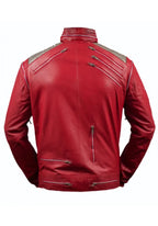 Michael Jackson Beat It Red Leather Jacket