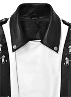 Michael Jackson Pepsi Commercial Ad Leather Jacket