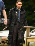 Wake Up Dead Man Mila Kunis Trench Coat