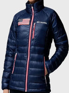 Winter Olympics 2026 Team USA Blue Puffer Jacket