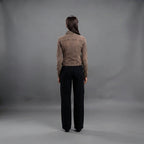 Buy Roman Brown Classic Cotton Denim Jacket  for Women's