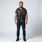 Indian Motorcycle Genuine Leather Vest – Classic Rider Edition