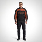 Men’s Gastone Colorblocked Riding Jacket – Harley Style Motorcycle Jacket