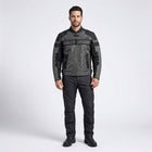 Men’s Codec Textile & Mesh Riding Jacket – Harley Style Ventilated Motorcycle Jacket