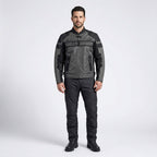 Men’s Codec Textile & Mesh Riding Jacket – Harley Style Ventilated Motorcycle Jacket