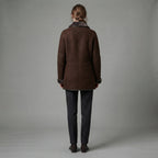 Buy Women's Dark Brown Sheepskin Coat