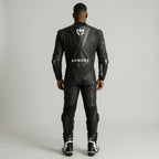 Himi Leathers Men's One-Piece Motorcycle Racing Suit