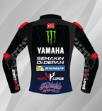 Monster Energy Leather Motorcycle Racing Jacket