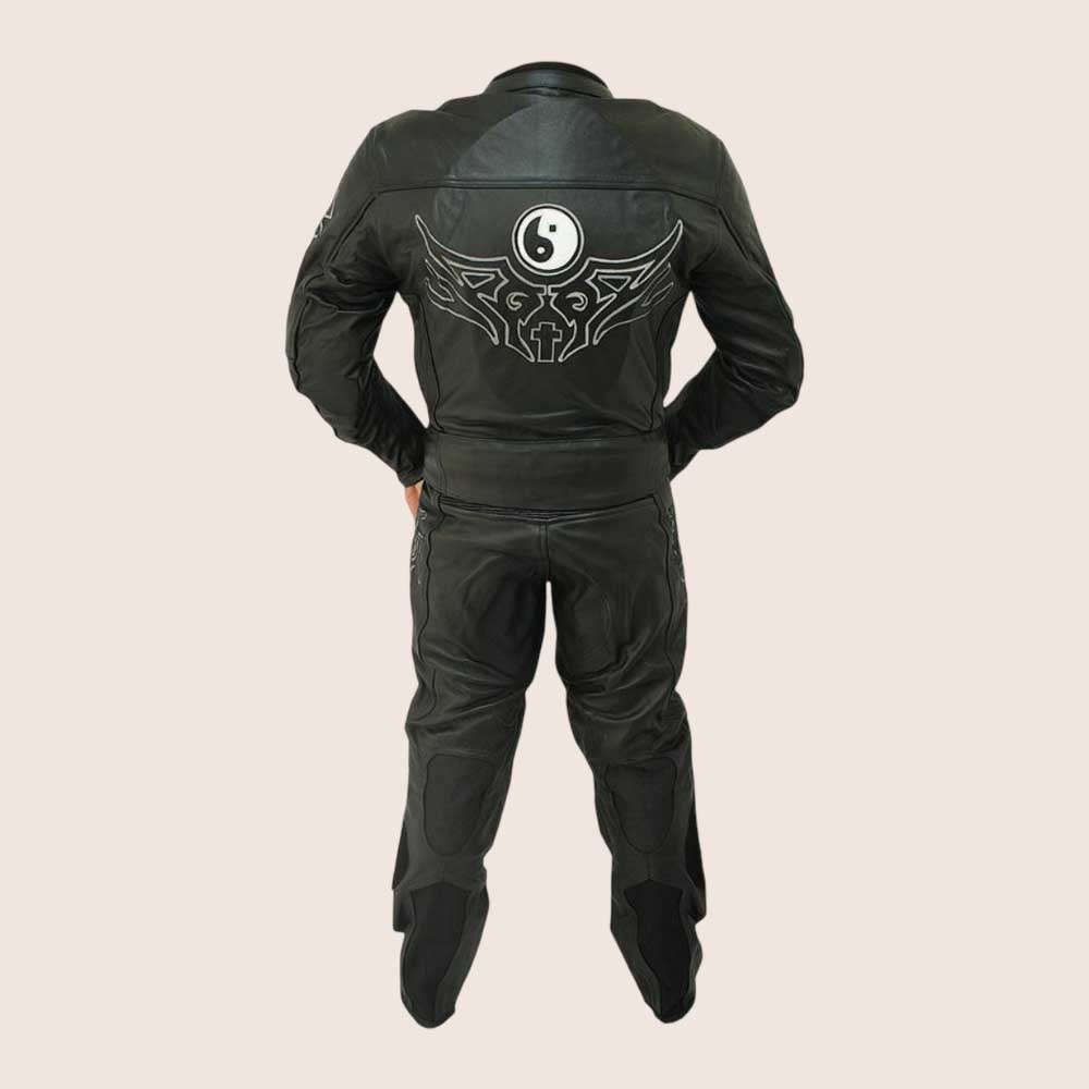 Angel Motorbike Racing Leather Suit