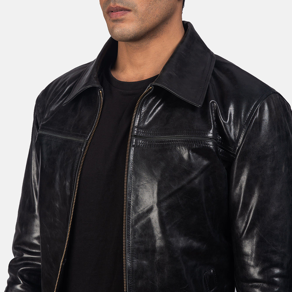 [FS] Mystical Black Leather Jacket