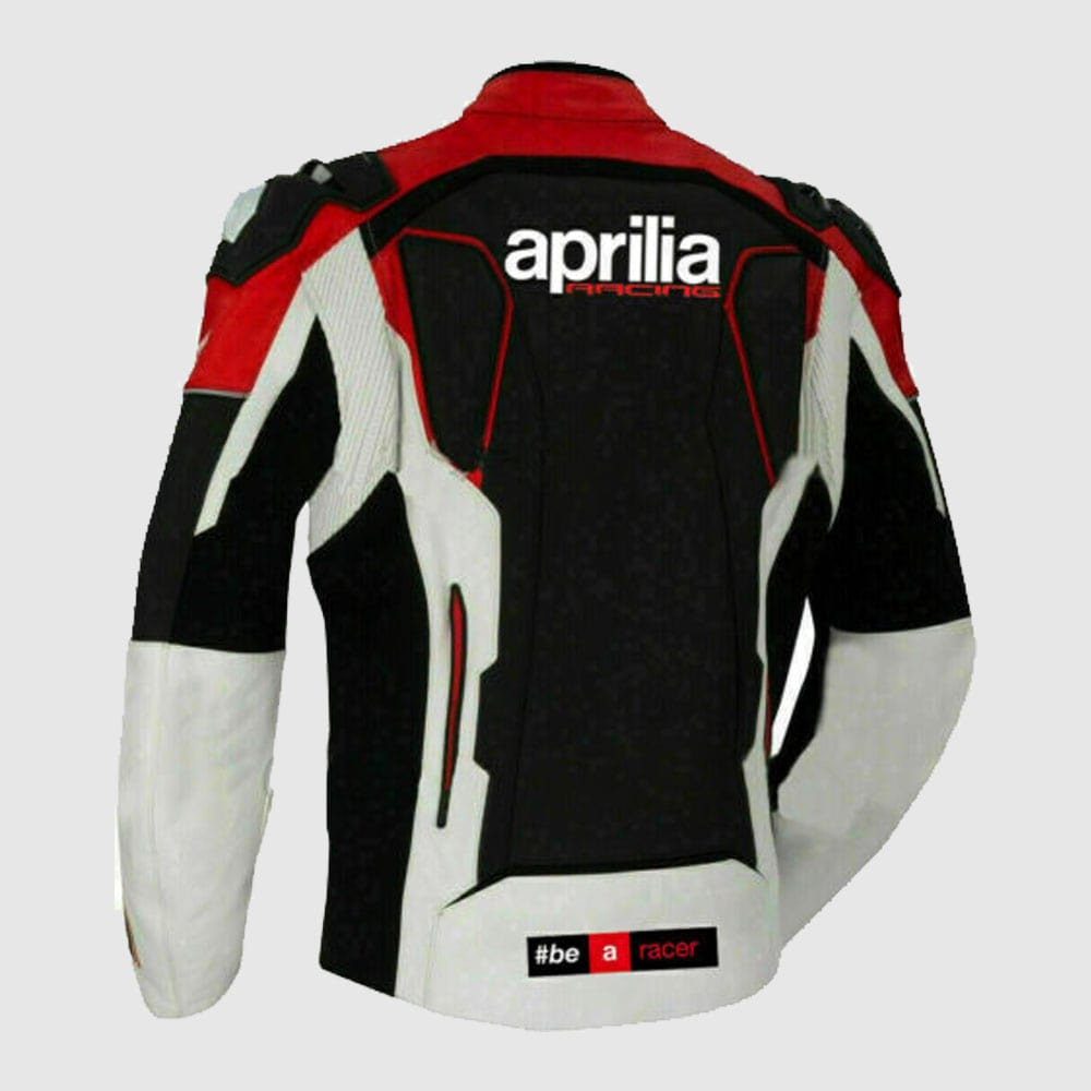 “APRILIA” MOTOGP Motorcycle Motorbike Racing Leather Jacket