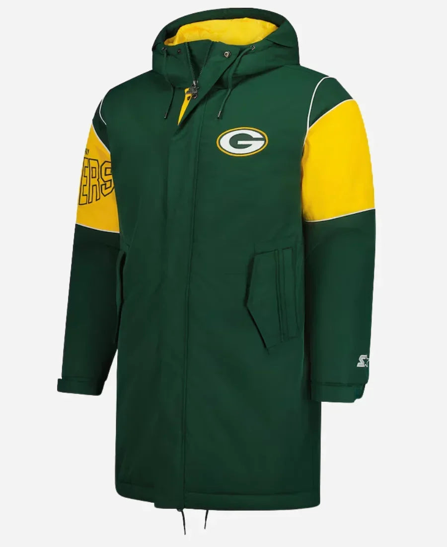 Green Bay Packers Dynasty Polyfill Stadium Jacket