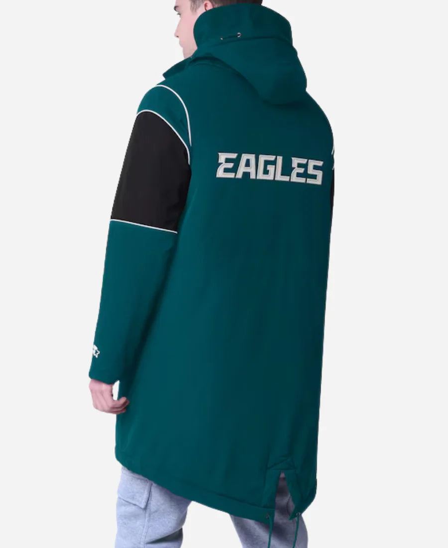 Philadelphia Eagles Starter Dynasty Polyfill Stadium Jacket