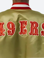 NFL San Francisco Starter 49ers Golden Satin Jacket
