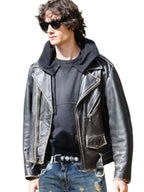 NYC 2026 Sombr Leather Jacket