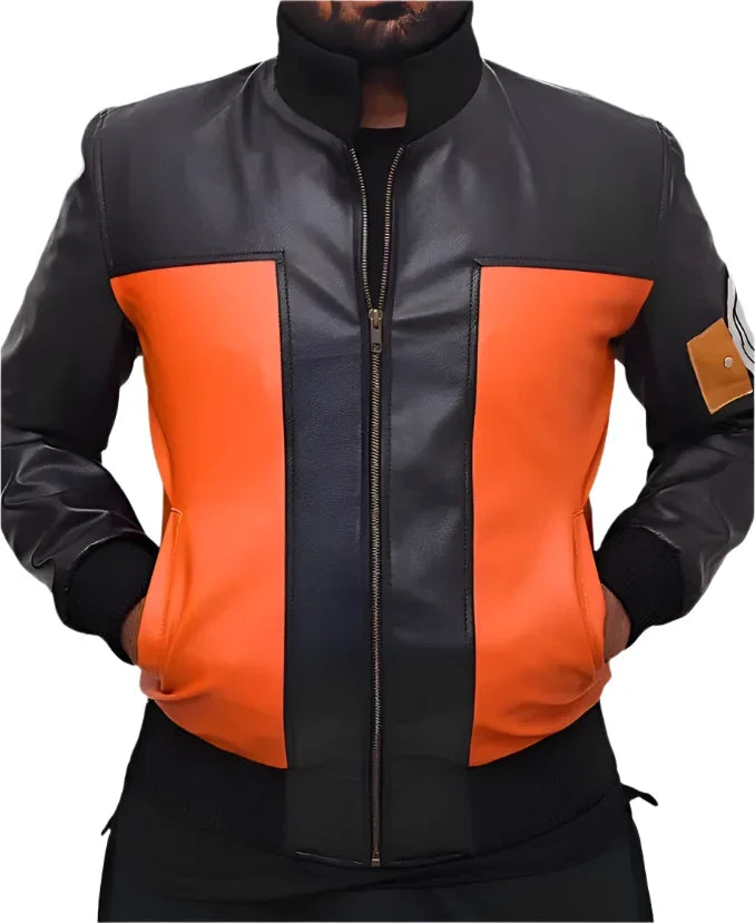 Naruto Shippuden Uzumaki Leather Jacket