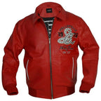 Pelle Pelle Red Soda Club Leather Jacket