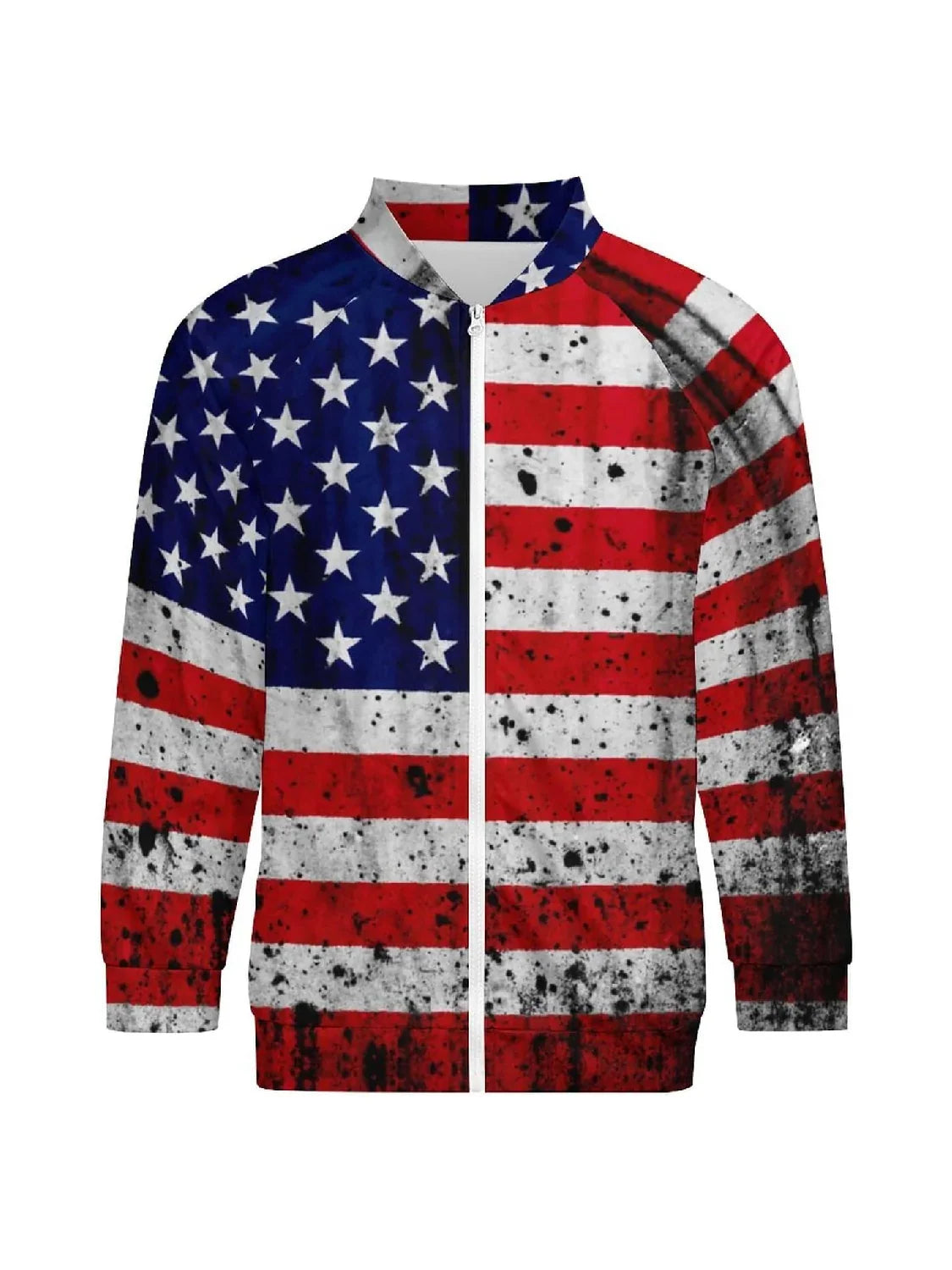 American Flag 4th July USA Independence Day Jacket