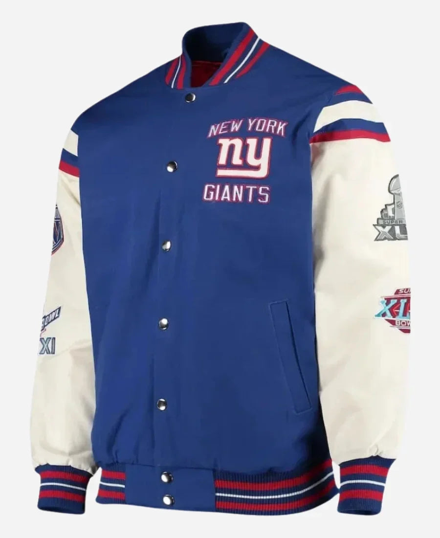New York Giants Super Bowl Jacket