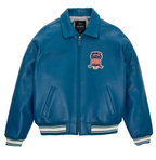 Fashion Leather Bomber Jacket