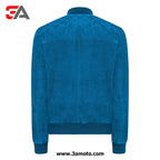New Men A1 Unlined Bomber Jacket in Suede