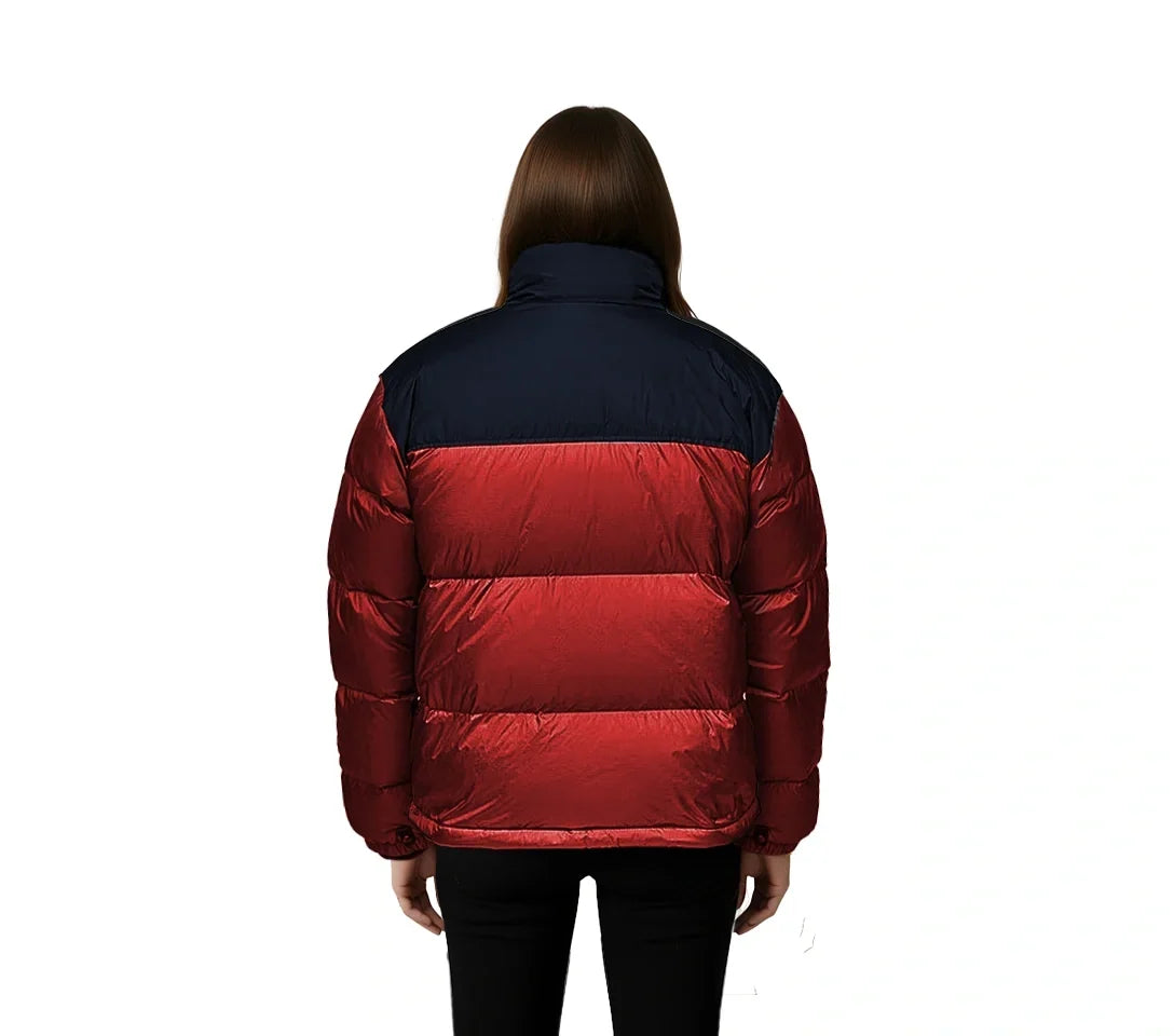 North Face Red Puffer Jacket