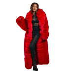 Women's Full Length Full Skin Fox Coat